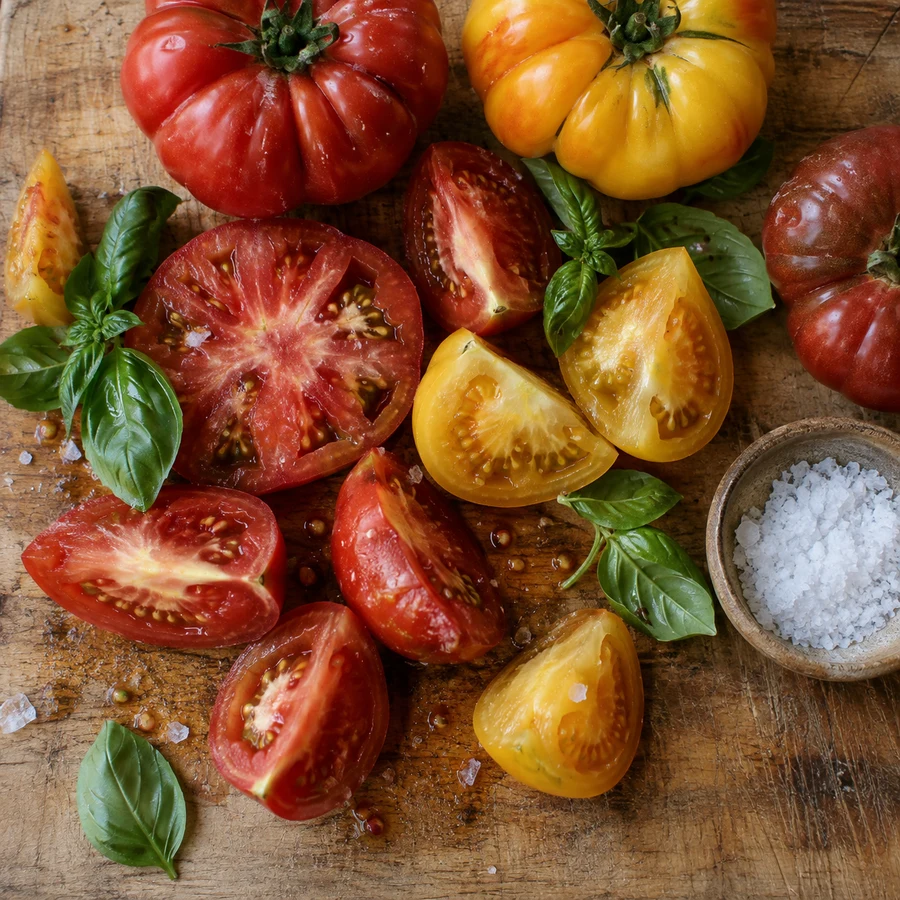 Let the tomatoes do the work
